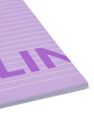 HEMA HEMA Schriften Lila A4 Gelinieerd - 3 Stuks (lila)