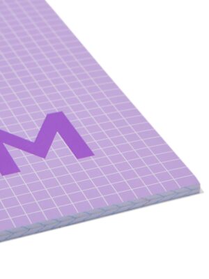 HEMA HEMA Schriften Lila A4 Geruit 5mm - 3 Stuks (lila)