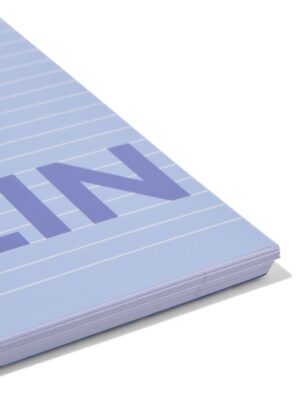 HEMA HEMA Collegeblokken Blauw A4 Gelinieerd - 3 Stuks (blauw)