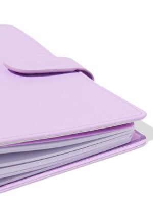 HEMA HEMA Navulbaar Notitieboek A5 Gevuld Met Lijntjes Lila