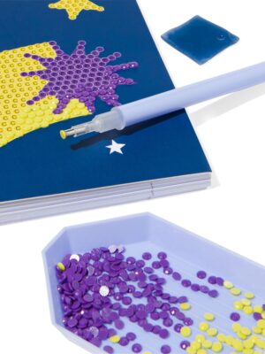HEMA HEMA Diamond Painting Notitieboek A5 Gelinieerd