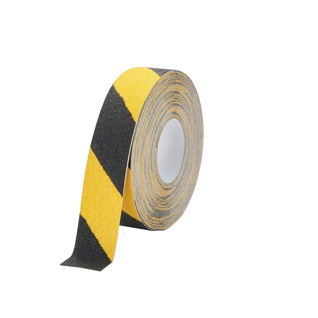 Antisliptape duraline grip 50mmx15m geel zwart 1 Antisliptape duraline grip 50mmx15m geel zwart