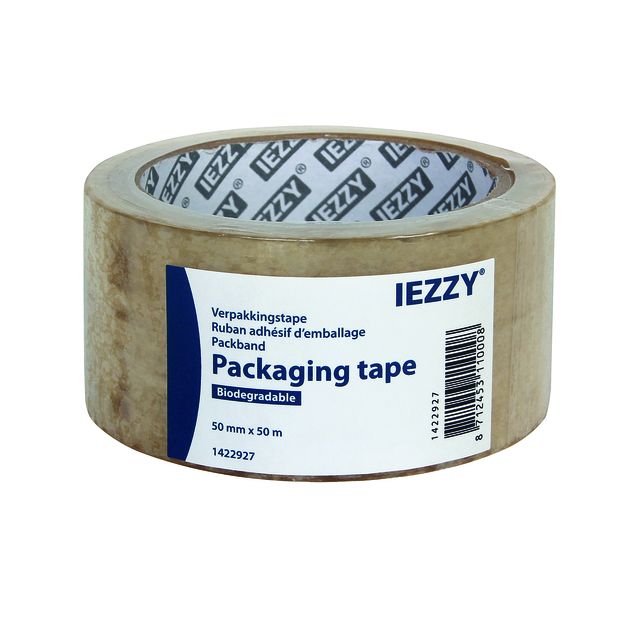 Verpakkingstape 50mmx50m "biodegradable” 1 Verpakkingstape 50mmx50m "biodegradable”