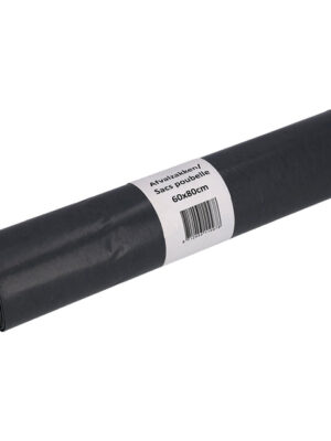 Afvalzak cleaninq 60x80cm recycled t50 60l grijs | 20 stuks