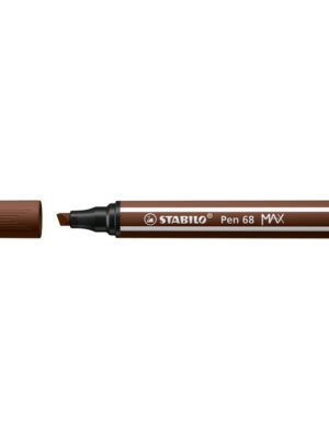 STABILO Pen 68 MAX 45 bruin | 5 stuks