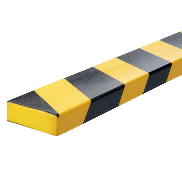 Beschermingsprofiel durable s20 recht 1m geelzwart 1 Beschermingsprofiel durable s20 recht 1m geelzwart