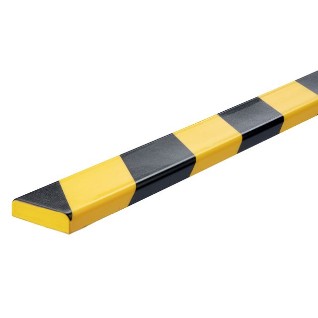 Beschermingsprofiel durable s10 recht 1m geelzwart 1 Beschermingsprofiel durable s10 recht 1m geelzwart