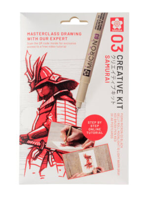 Tekenset sakura creative kit samurai