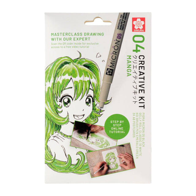Tekenset sakura creative kit manga 1 Tekenset sakura creative kit manga