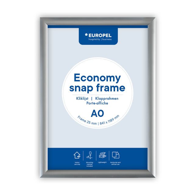 Kliklijst europel economy a0 zilver 1 Kliklijst europel economy a0 zilver