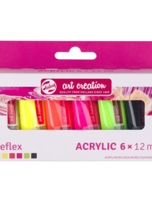 Acrylverf talens art creation 12ml 6st reflex ass
