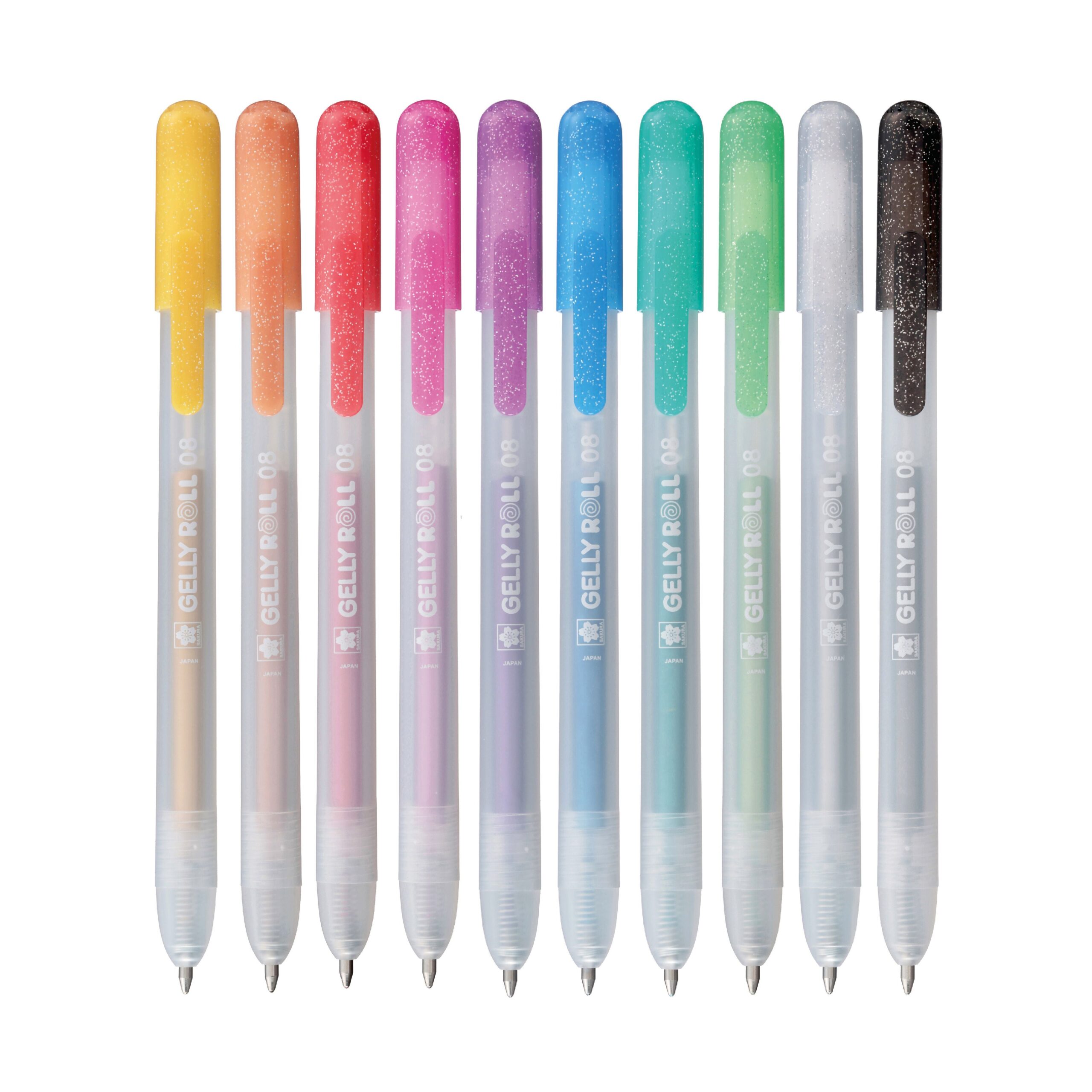 Gelschrijver sakura gelly roll metallic 10 kleuren 1 Gelschrijver sakura gelly roll metallic 10 kleuren