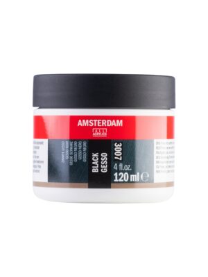 Gesso amsterdam mini 3007 120ml zwart