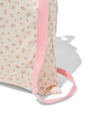 HEMA HEMA Gymtas 42x36cm Bloemen (multicolor)
