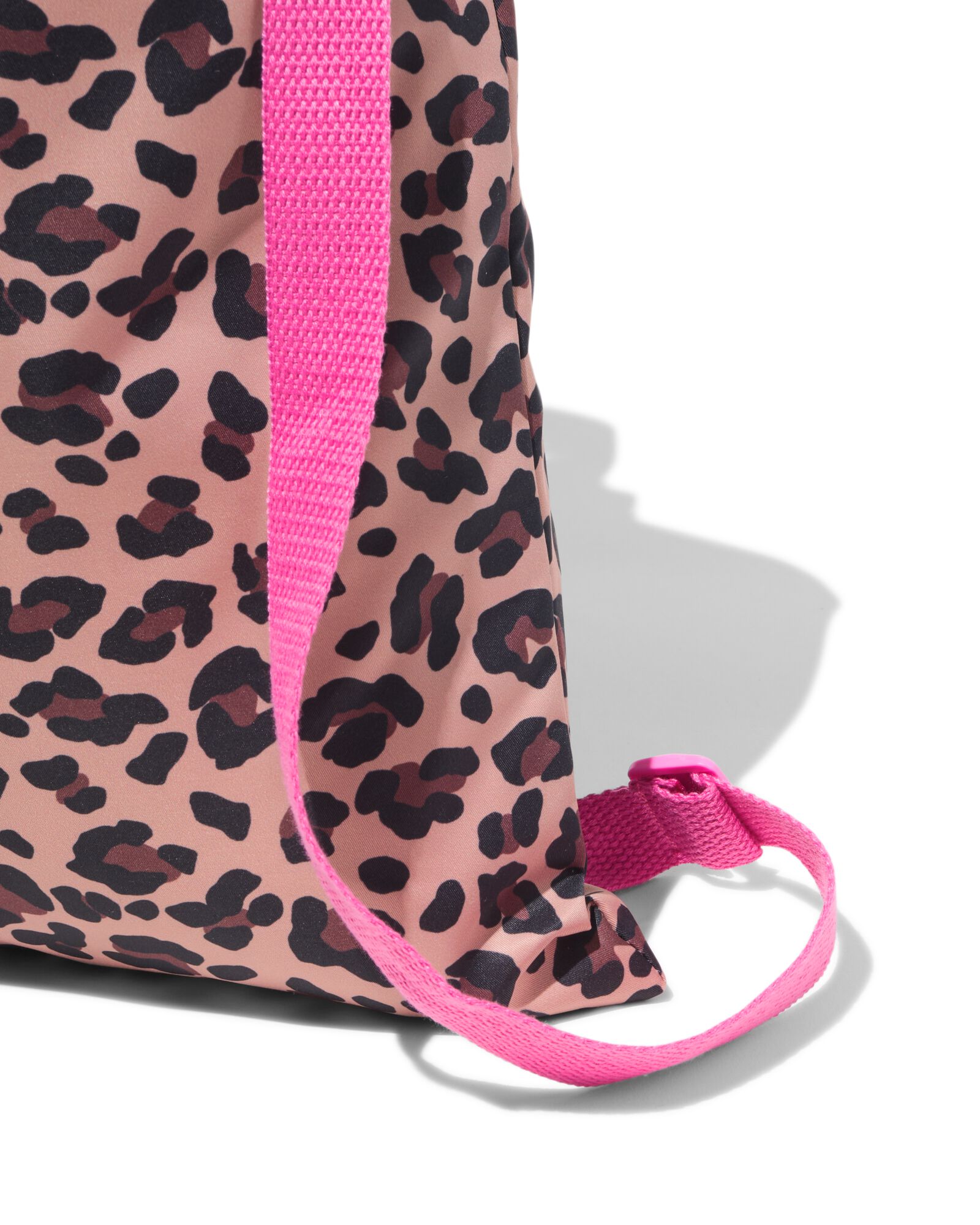 HEMA HEMA Gymtas 42x36cm Luipaard (bruin) 1 HEMA HEMA Gymtas 42x36cm Luipaard (bruin)