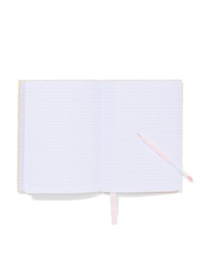 HEMA HEMA Notitieboek A5 Gelinieerd Kunstleer Groen (groen)