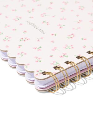 HEMA HEMA Notitieboek A5 Gelinieerd Bloemen (multicolor)