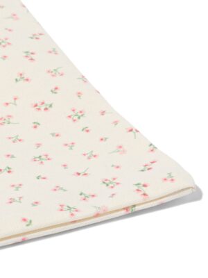 HEMA HEMA Canvas Tas 42x36cm Bloemen (multicolor)