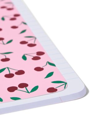 HEMA HEMA Schriften A4 Gelinieerd Luipaard - 2 Stuks (roze)