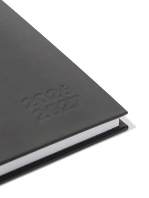 HEMA HEMA Schoolagenda 2026-2027 12.5x18x1.2cm Basis Zwart (zwart)