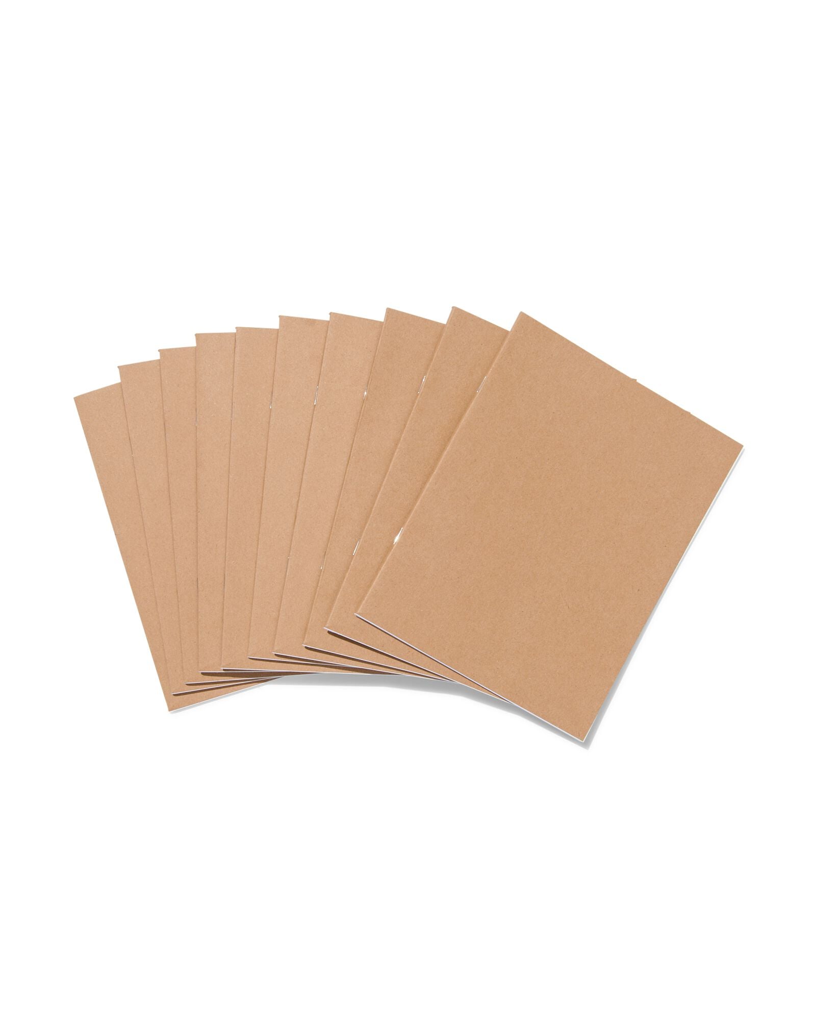 HEMA HEMA Schriften A5 Gelinieerd Kraft - 10 Stuks (bruin) 1 HEMA HEMA Schriften A5 Gelinieerd Kraft - 10 Stuks (bruin)