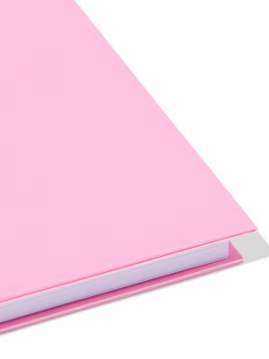 HEMA HEMA Plakboek 33x25cm Roze (lichtroze)