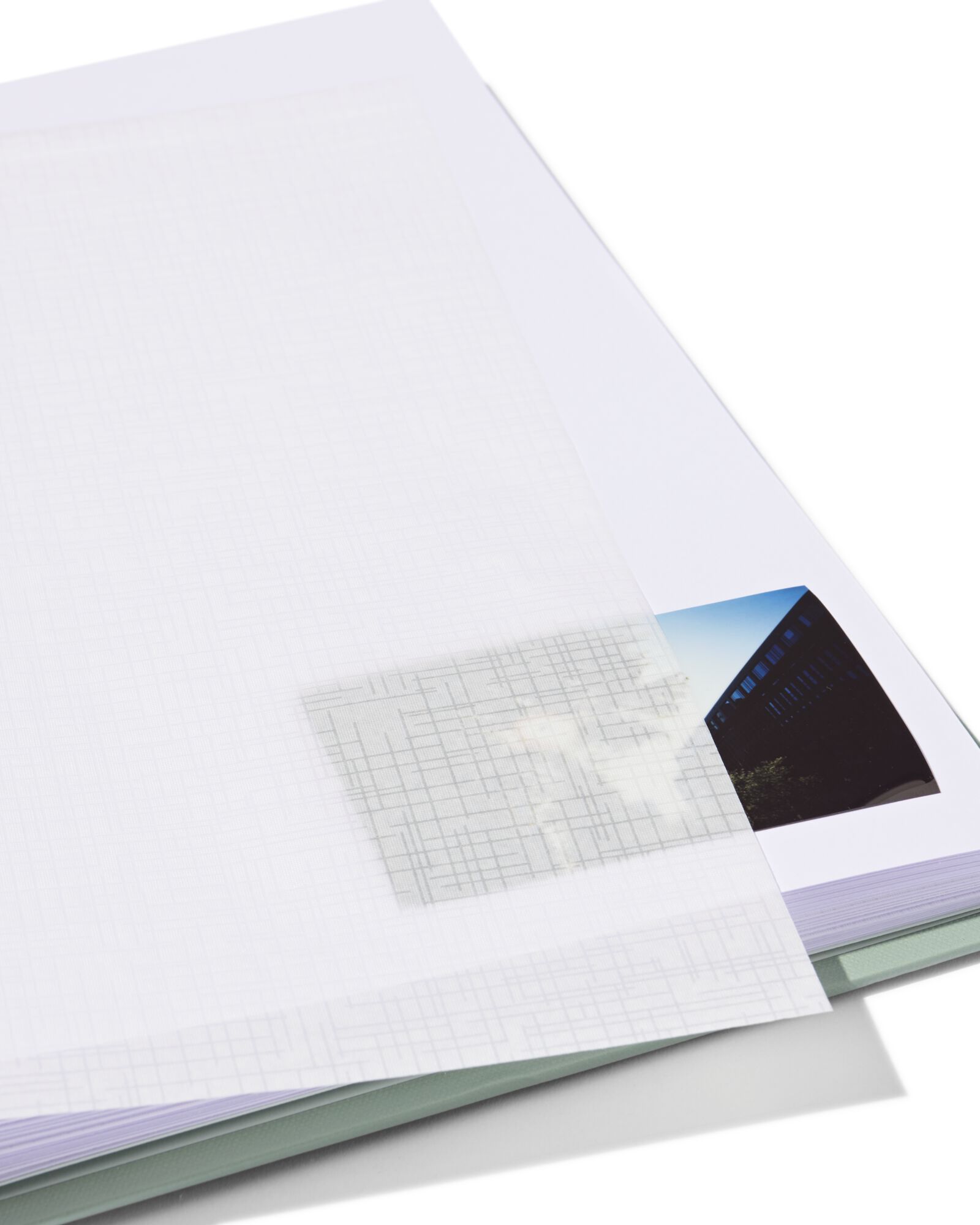 HEMA HEMA Fotoalbum 32.5x29x5.5cm Groen (groen) 1 HEMA HEMA Fotoalbum 32.5x29x5.5cm Groen (groen)