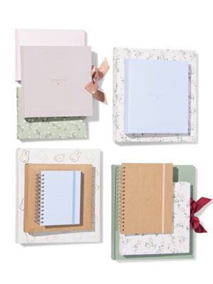 HEMA HEMA Fotoalbum 24.5x24x4.5cm Bloemen (multicolor)