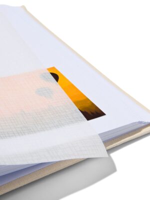 HEMA HEMA Fotoboek 32.5x29 Linnen Ecru (gebroken wit)