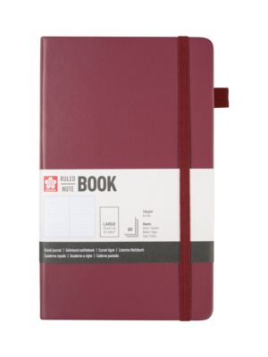 Notitieboek sakura large lijn moerbei | 3 stuks