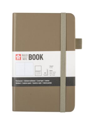 Notitieboek sakura pocket lijn sintel