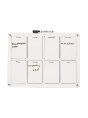 HEMA HEMA Whiteboard Met Marker En Magneten 40x30cm Week