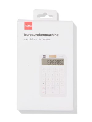 HEMA HEMA Bureaurekenmachine Wit