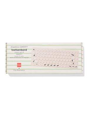 HEMA HEMA Takkie En Siepie Draadloze Toetsenbord 32x13cm