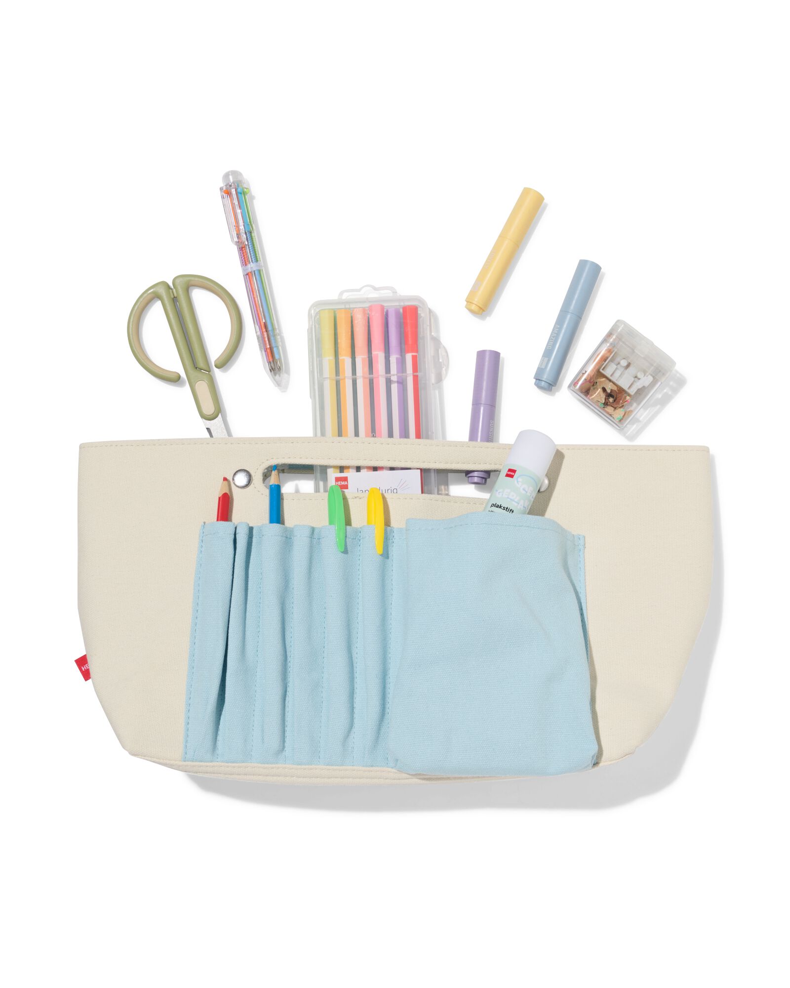 HEMA HEMA Etui XL 40x20x11cm Katoen 1 HEMA HEMA Etui XL 40x20x11cm Katoen