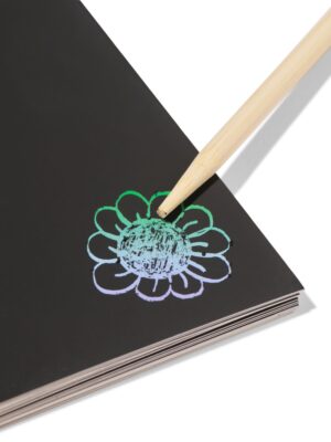 HEMA HEMA Regenboog Kraspapier A5 - 20 Stuks