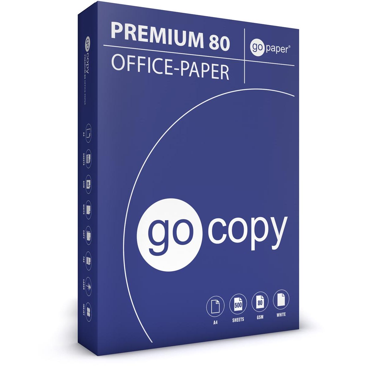 Kopieerpapier ft A4, 80 g, 160 CIE, pak van 500 vel 1 Kopieerpapier ft A4, 80 g, 160 CIE, pak van 500 vel
