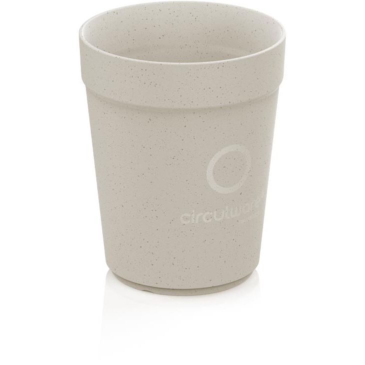 Conpax Circulware beker, 300 ml, PP, beige, pak van 24 stuks 1 Conpax Circulware beker, 300 ml, PP, beige, pak van 24 stuks