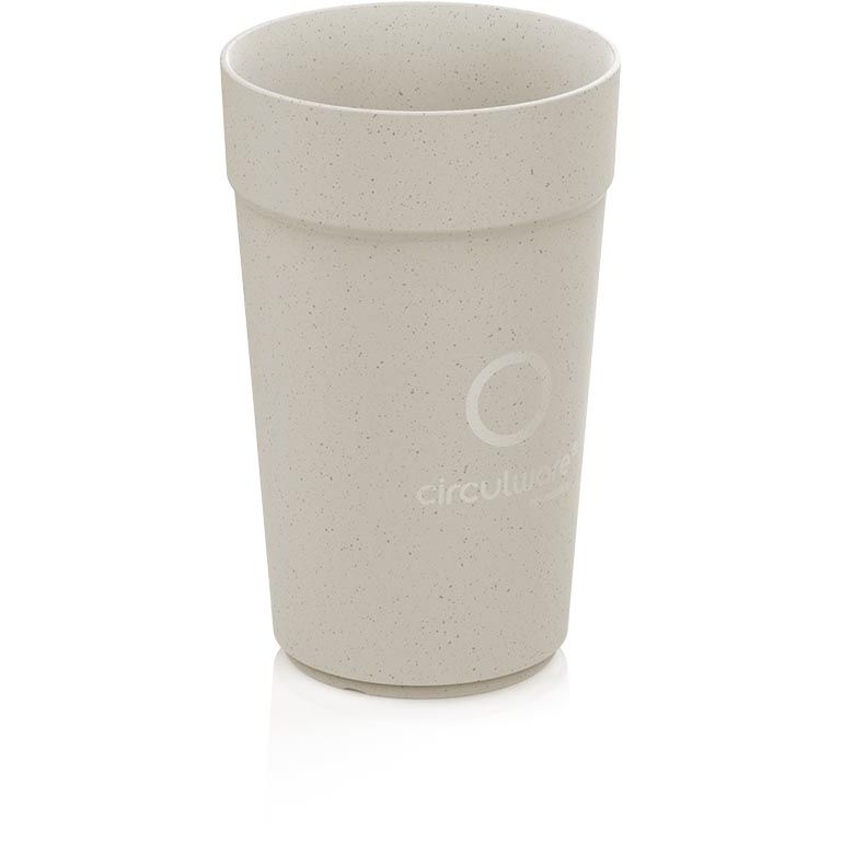 Conpax Circulware beker, 400 ml, PP, beige, pak van 16 stuks 1 Conpax Circulware beker, 400 ml, PP, beige, pak van 16 stuks
