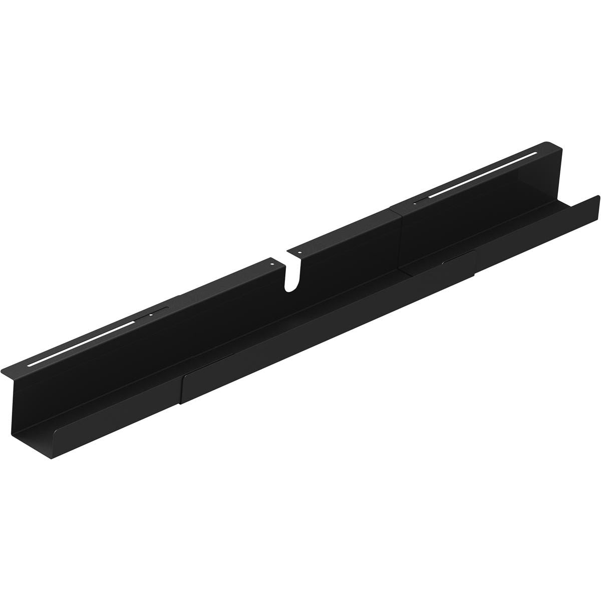 Kabelgoot verstelbaar, 790 - 1500 mm, zwart 1 Kabelgoot verstelbaar, 790 - 1500 mm, zwart
