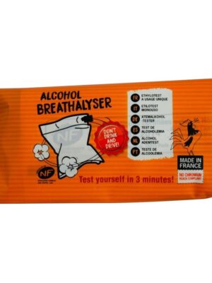 Alcoholtest, eenmalig gebruik