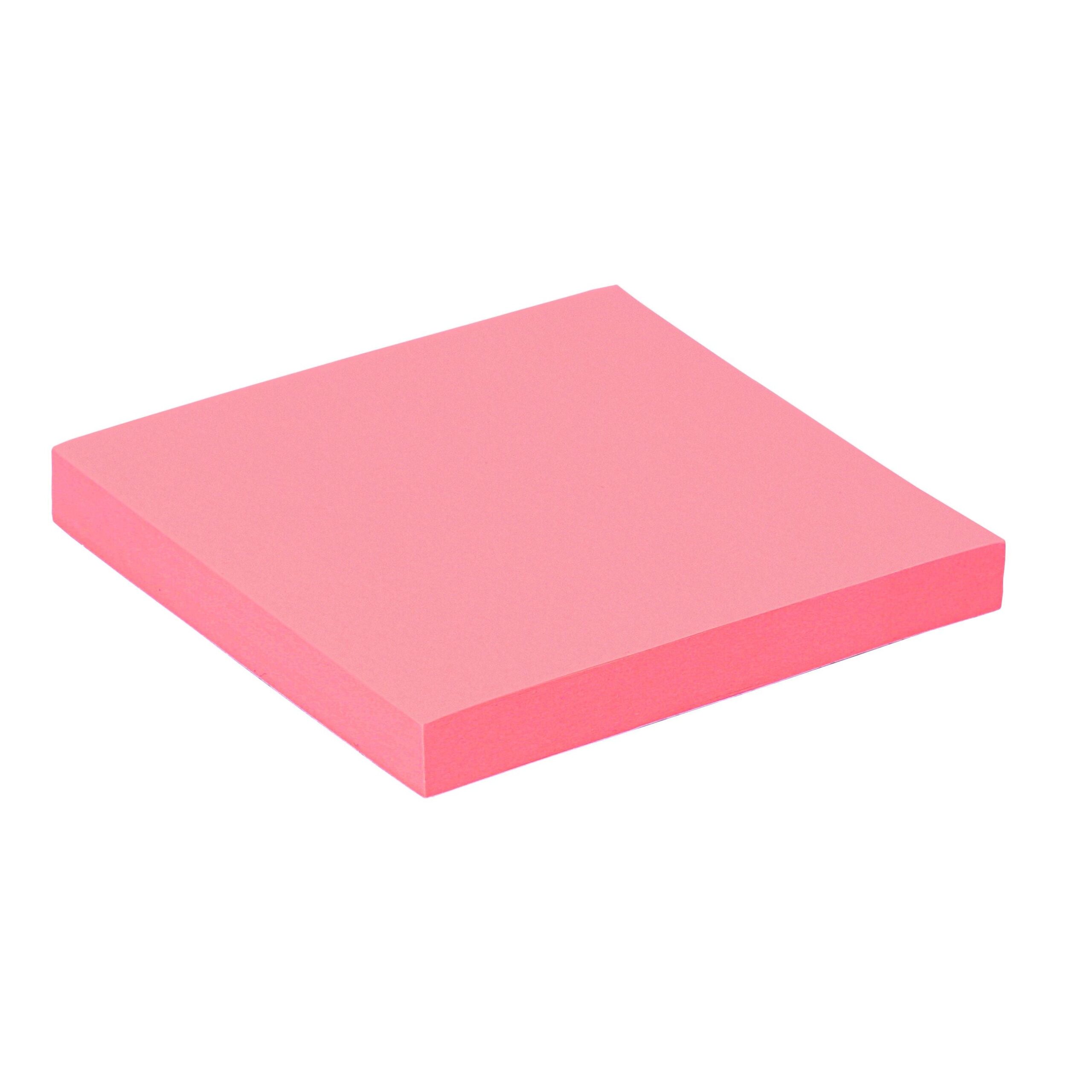 Memoblok quantore 76x76mm roze 1 Memoblok quantore 76x76mm roze
