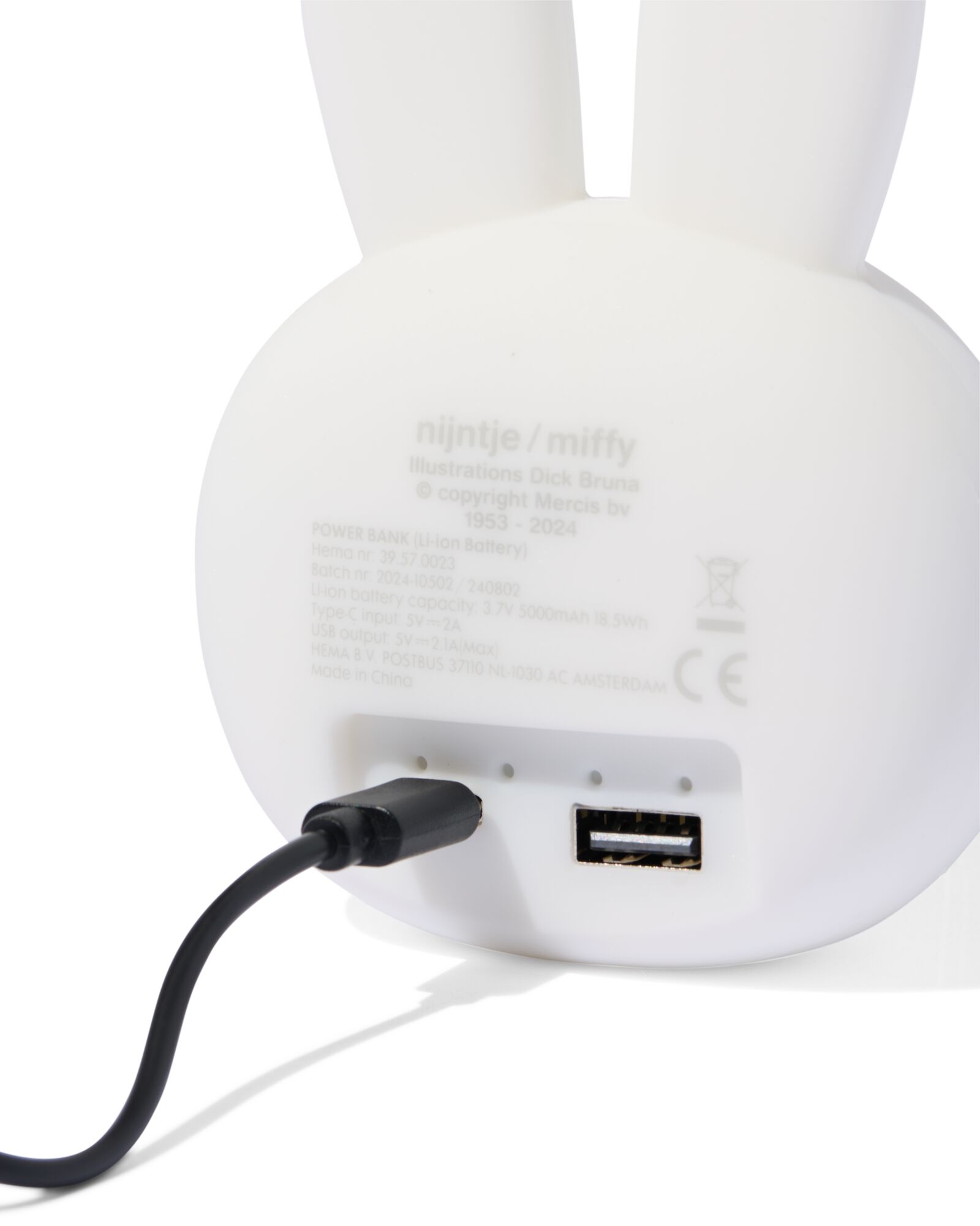 HEMA HEMA Powerbank Nijntje 5000 MAh 1 HEMA HEMA Powerbank Nijntje 5000 MAh