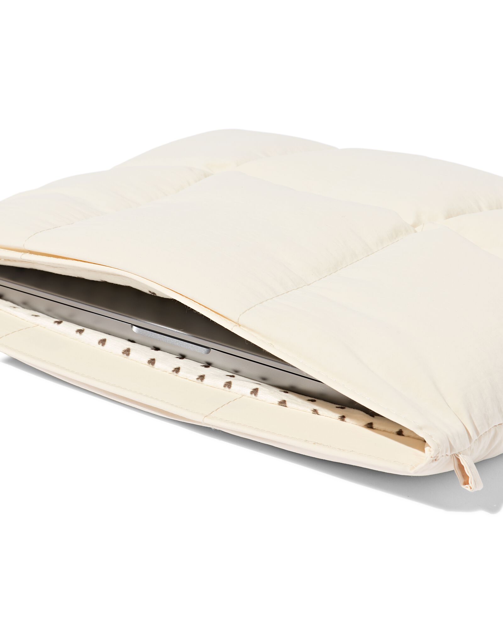 HEMA HEMA Laptopsleeve 37x28x5cm Gewatteerd Beige (beige) 1 HEMA HEMA Laptopsleeve 37x28x5cm Gewatteerd Beige (beige)