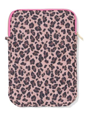 HEMA HEMA Laptopsleeve 38x27x2cm Luipaard (bruin)
