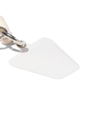 HEMA HEMA Telefoonkoord 25cm Touw (beige)