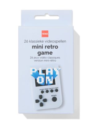 HEMA HEMA Mini Retro Game (lichtblauw)
