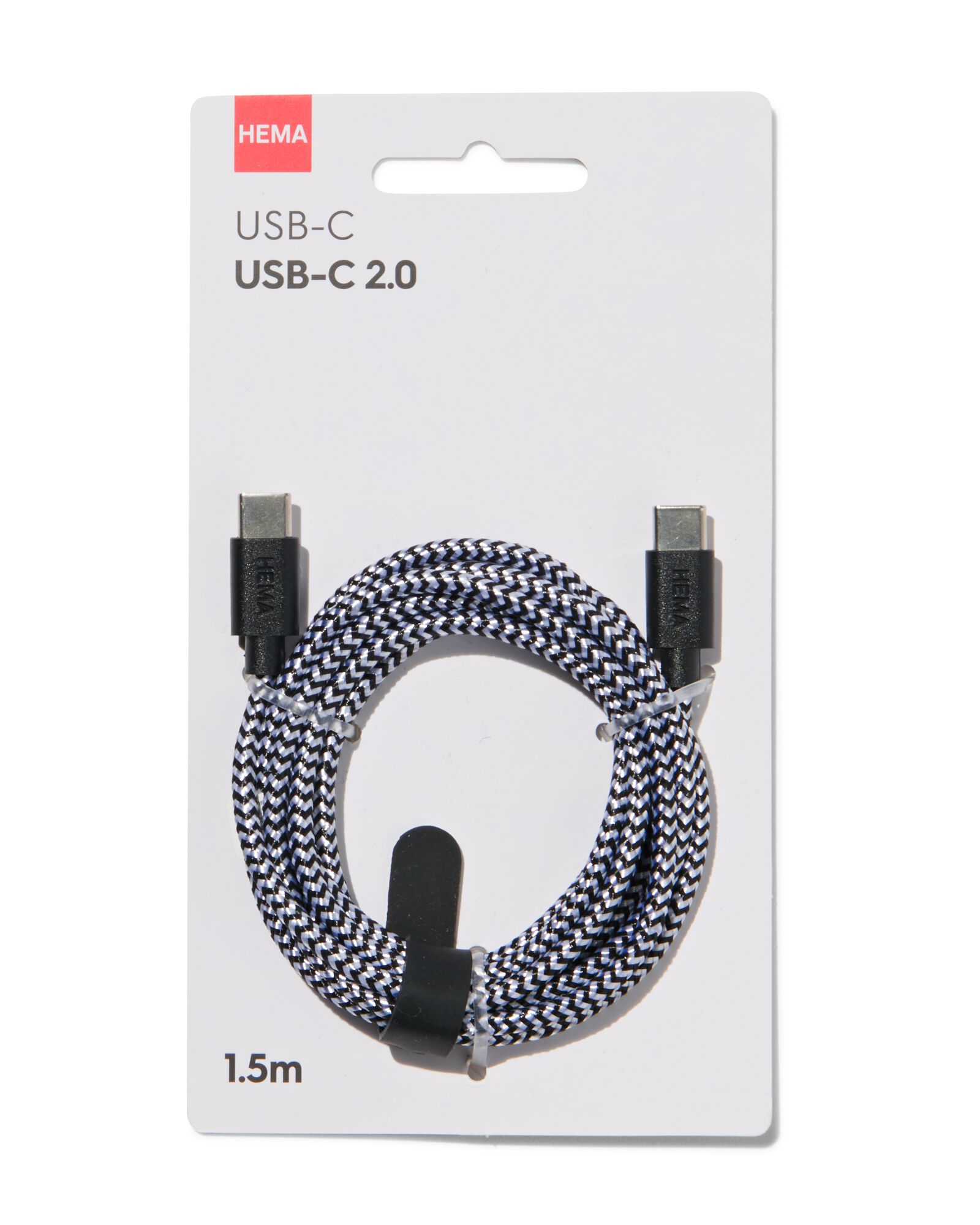 HEMA HEMA Laadkabel USB-C/USB-C 2.0 1.5m 1 HEMA HEMA Laadkabel USB-C/USB-C 2.0 1.5m