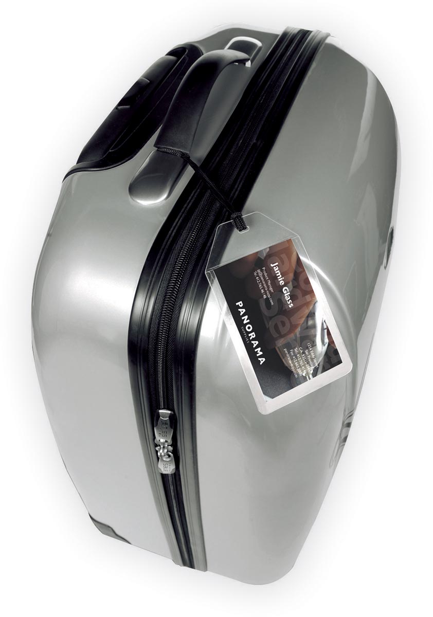 3L bagage-etiketten ft 72 x 123 mm, pak van 10 stuks 1 3L bagage-etiketten ft 72 x 123 mm, pak van 10 stuks