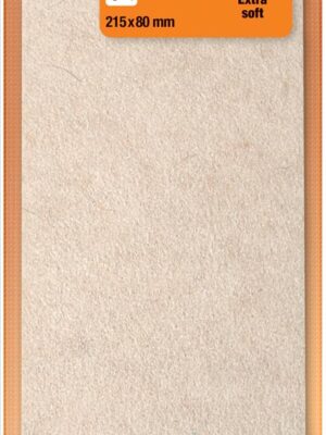 3M beschermende vloerpad, uit vilt, ft 21,5 x 8 cm